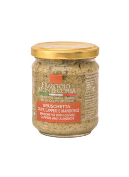 Frantoio-Montecchia-Olio-Extra-Vergine-bruschetta-olive-capperi-e-mandorle-cibo-Morro-D'Oro-Teramo-Abruzzo-Eccellenza-all'olio-territorio-specialità